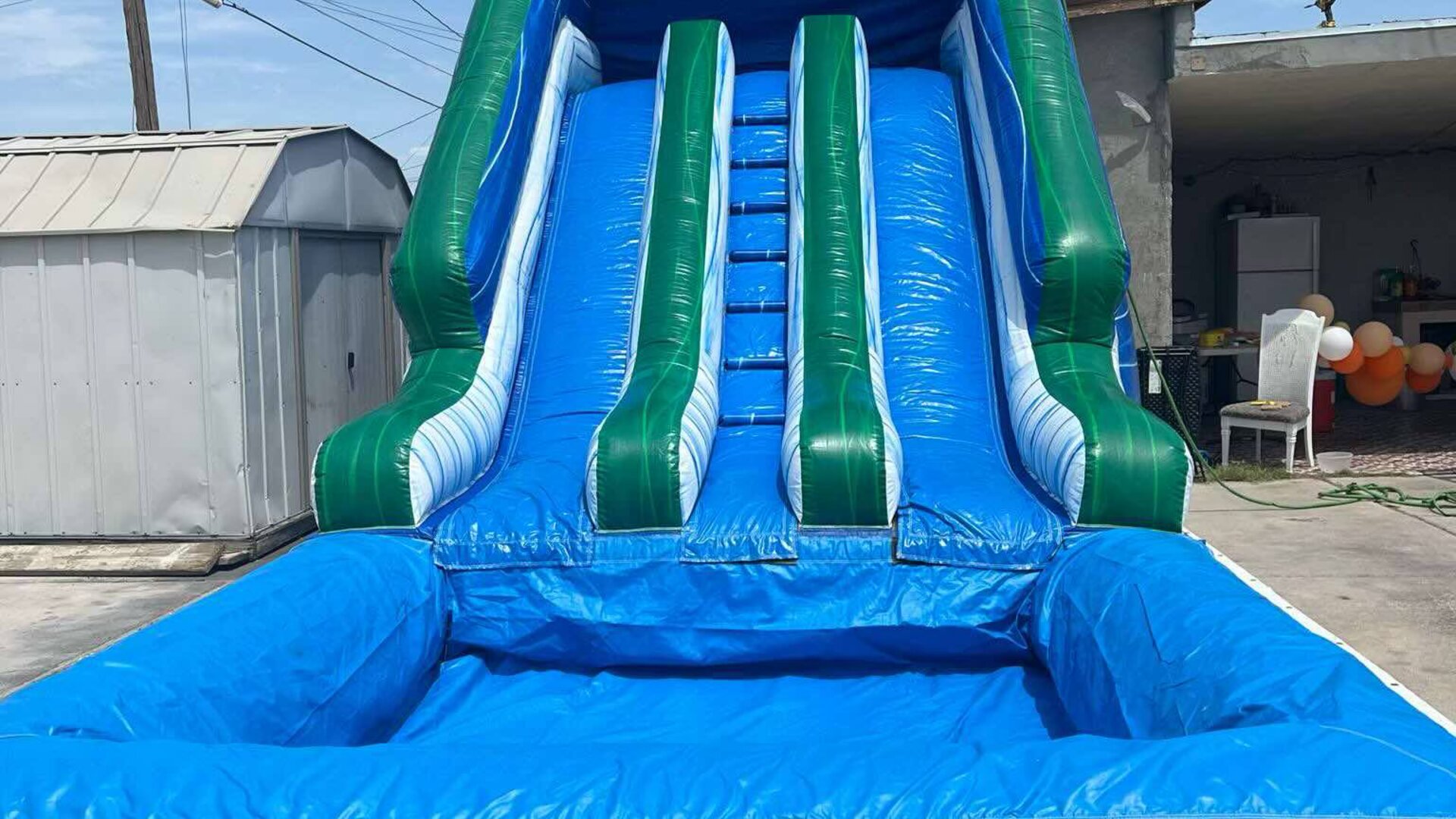 Professional Las Vegas party rental event showcasing entertainment setup